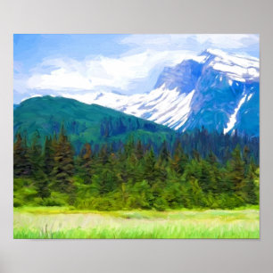 Póster Lago Clark