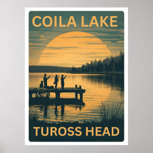 Poster Lago Coila, Tuross Head, NSW