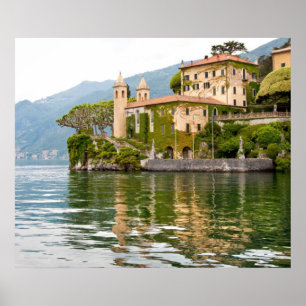 Poster Lago Como em Italia