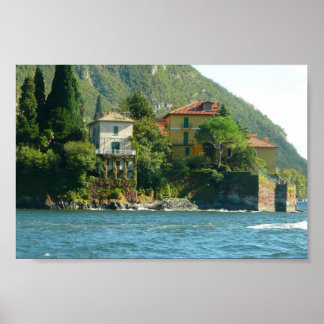 Poster Lago Como - Ivy & Moss