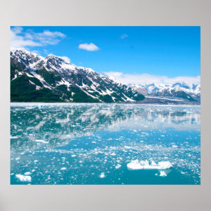 Poster Lago congelado Alaska