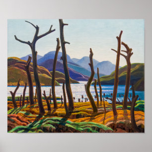 Poster Lago Cranberry Franklin Carmichael