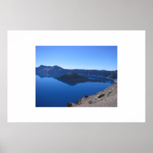 Póster Lago crater