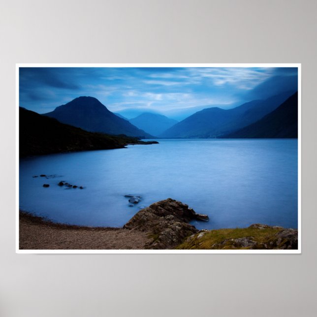 Poster - Lago Crater Cumbria (Frente)