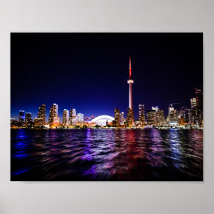 POSTER LAGO DE CENA DE CIDADE TORONTO-698496