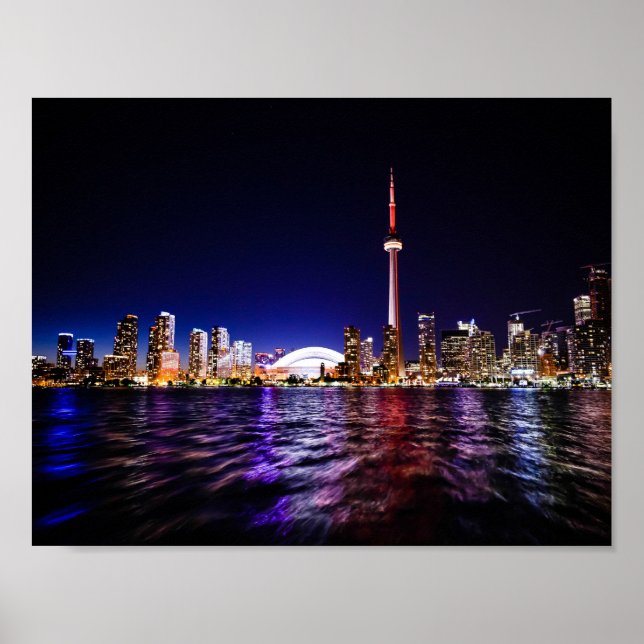 POSTER LAGO DE CENA DE CIDADE TORONTO-698496 (Frente)