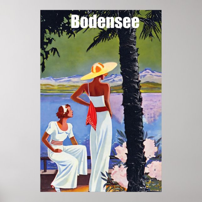 Poster Lago de Constança, Alemanha (Frente)