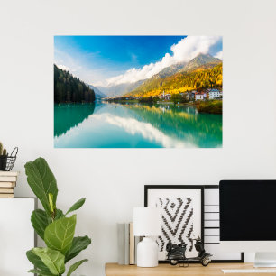 Poster Lago de Papais noeis Caterina Auronzo di Cadore