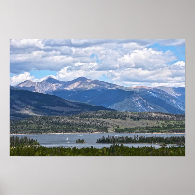Poster Lago Dillon, Colorado (Frente)