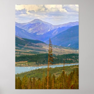 Poster Lago Dillon Regatta, Colorado