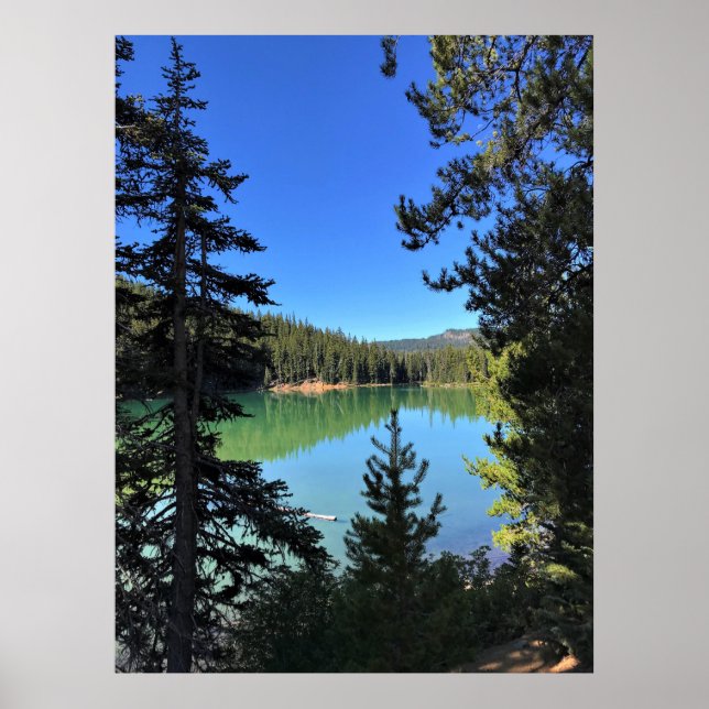 Poster Lago do Diabo, Oregon (Frente)