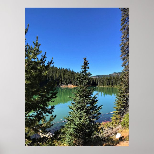 Poster Lago do Diabo, Oregon (Frente)