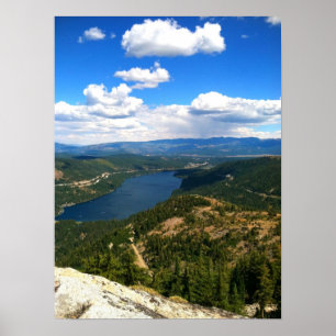 Póster Lago Donner, Califórnia
