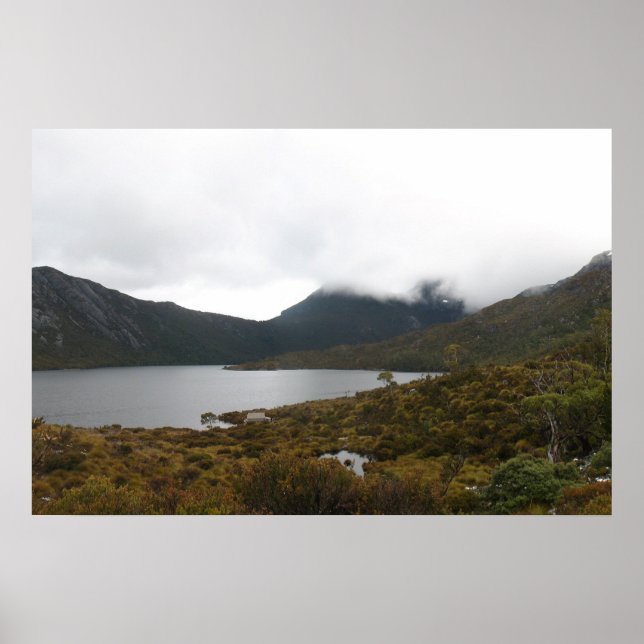 Póster Lago Dove, Cradle Mountain, Tasmânia (Frente)
