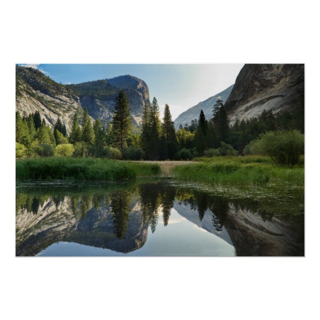 Póster Lago Espelho, Yosemite (Frente)