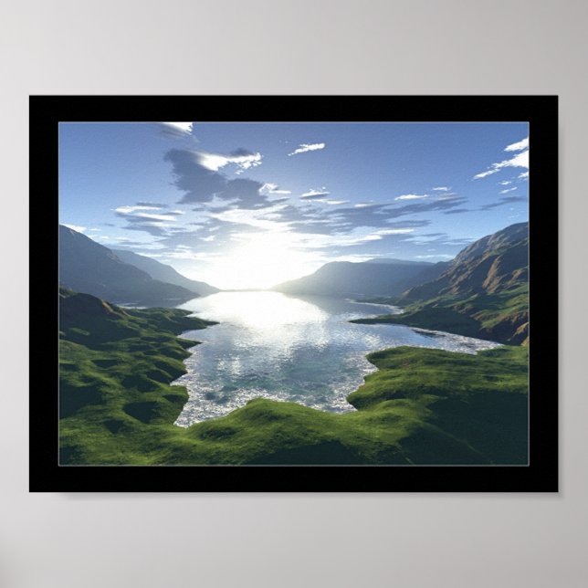 Poster Lago Frothy (Frente)