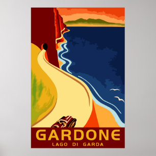 Poster Lago Garda