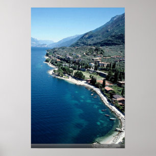 Póster Lago Garda, Italia