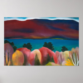 Poster Lago George, Outono | Georgia O'Keeffe |