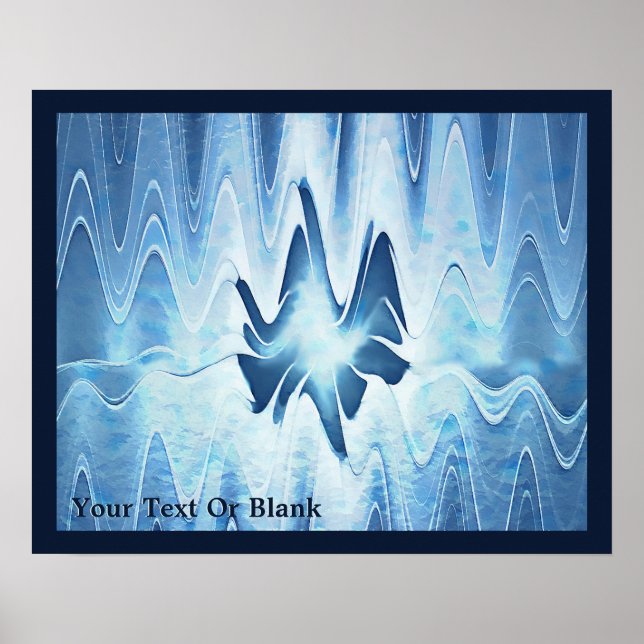 Poster Lago Glacial (Frente)