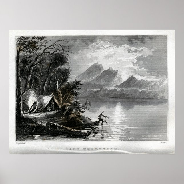 Póster Lago Henderson (Frente)