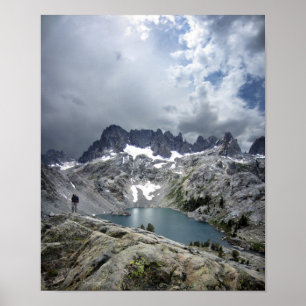 Póster Lago Iceberg 2 - Ansel Adams Wilderness
