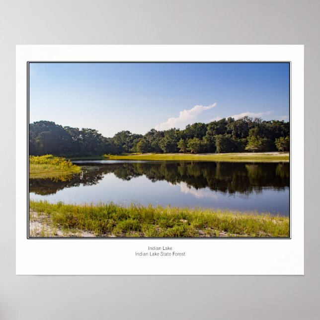 Póster Lago Índio (Frente)