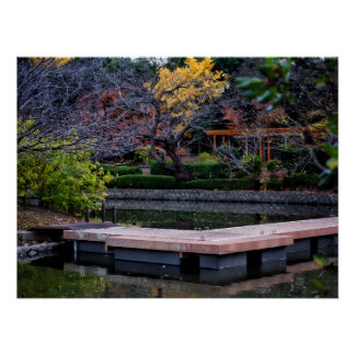 Póster Lago Japonês