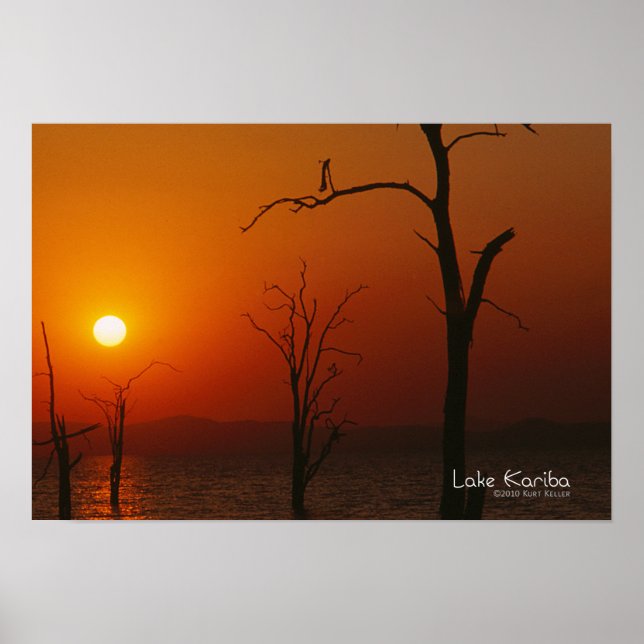 Póster Lago Kariba (Frente)