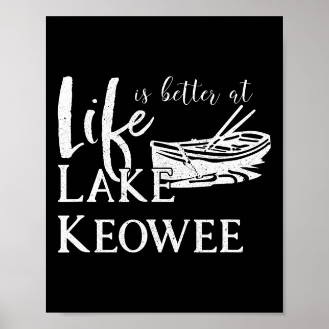 Poster Lago Keowee  (Frente)