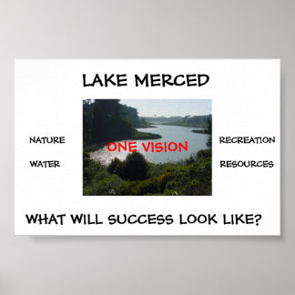 PÓSTER LAGO MARCADO