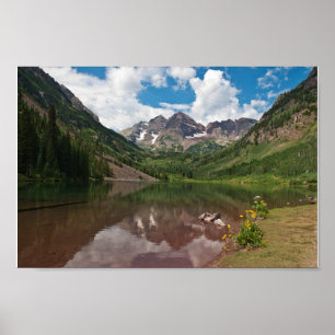 Poster Lago marrom