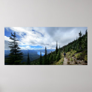 Poster Lago McDonald do Monte Brown - Parque Nacional Gla