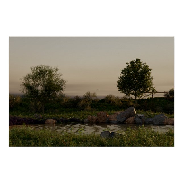 Póster Lago Meadow (Frente)
