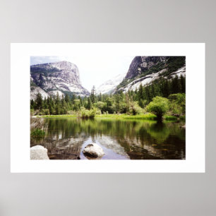 Póster Lago mirror de Yosemite