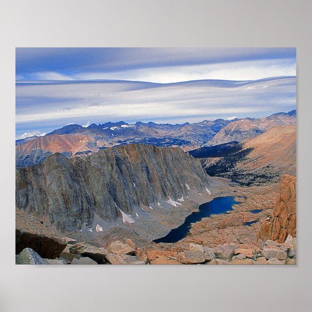 Póster Lago Montanha (Frente)