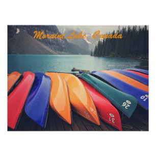 Póster Lago Moraine