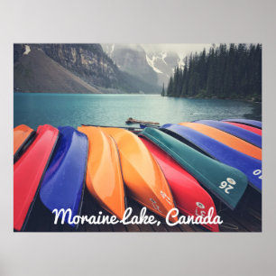 Poster Lago Moraine