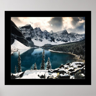 Poster Lago Moraine