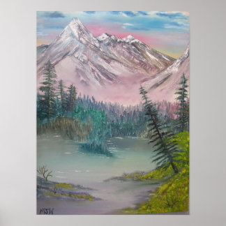 Poster Lago namorados