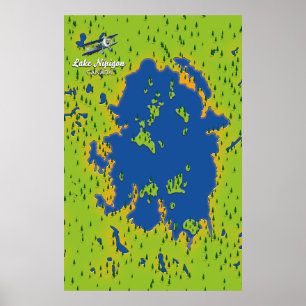 Poster Lago Nipigon