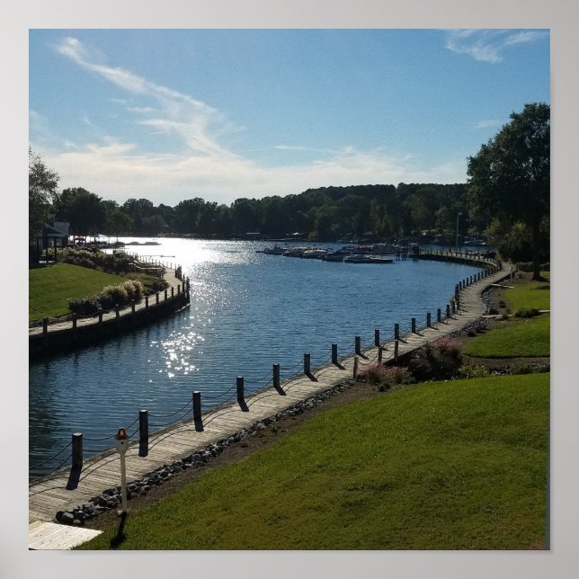 Poster Lago Norman Boardwalk (Frente)
