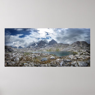 Póster Lago Nydiver em Mt Ritter - Serra