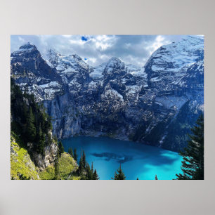 Poster Lago Oeschinen