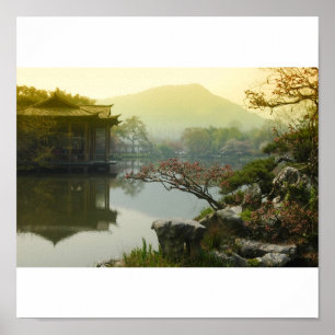 Poster lago oeste, China