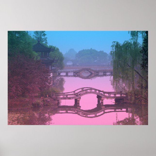 Póster Lago oeste da China (Frente)