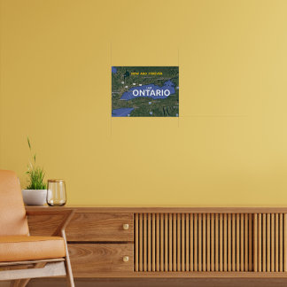 Poster Lago Ontário 