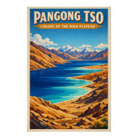 Lago Pangong Tso, Planalto Tibetano, China