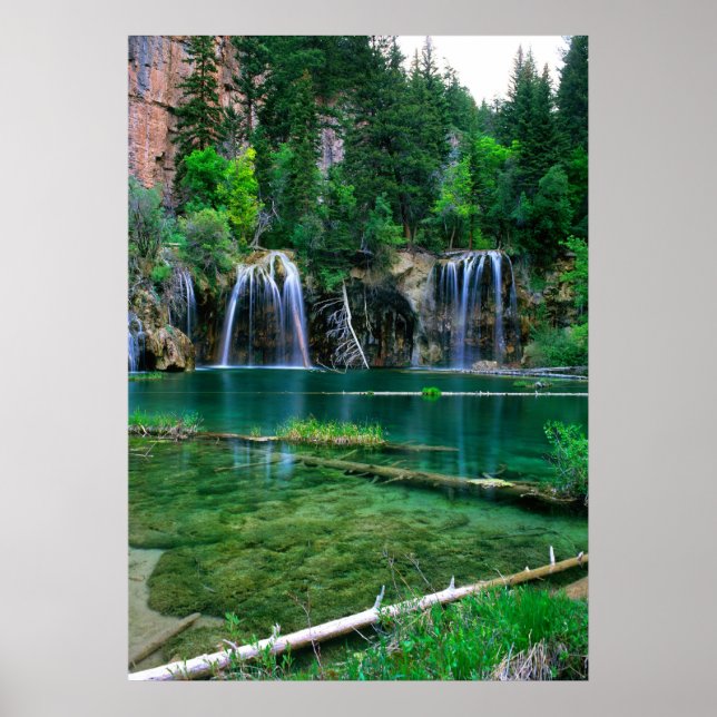 Póster lago pendurado (Frente)