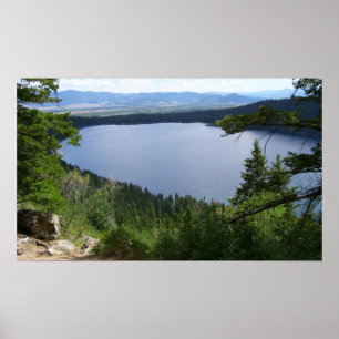 Póster Lago Phelps no Parque Nacional Grand Teton